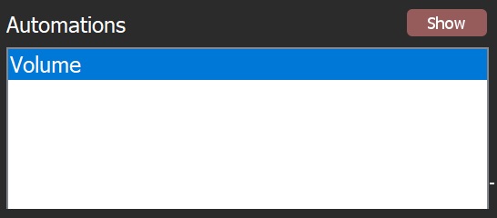 Automation controls